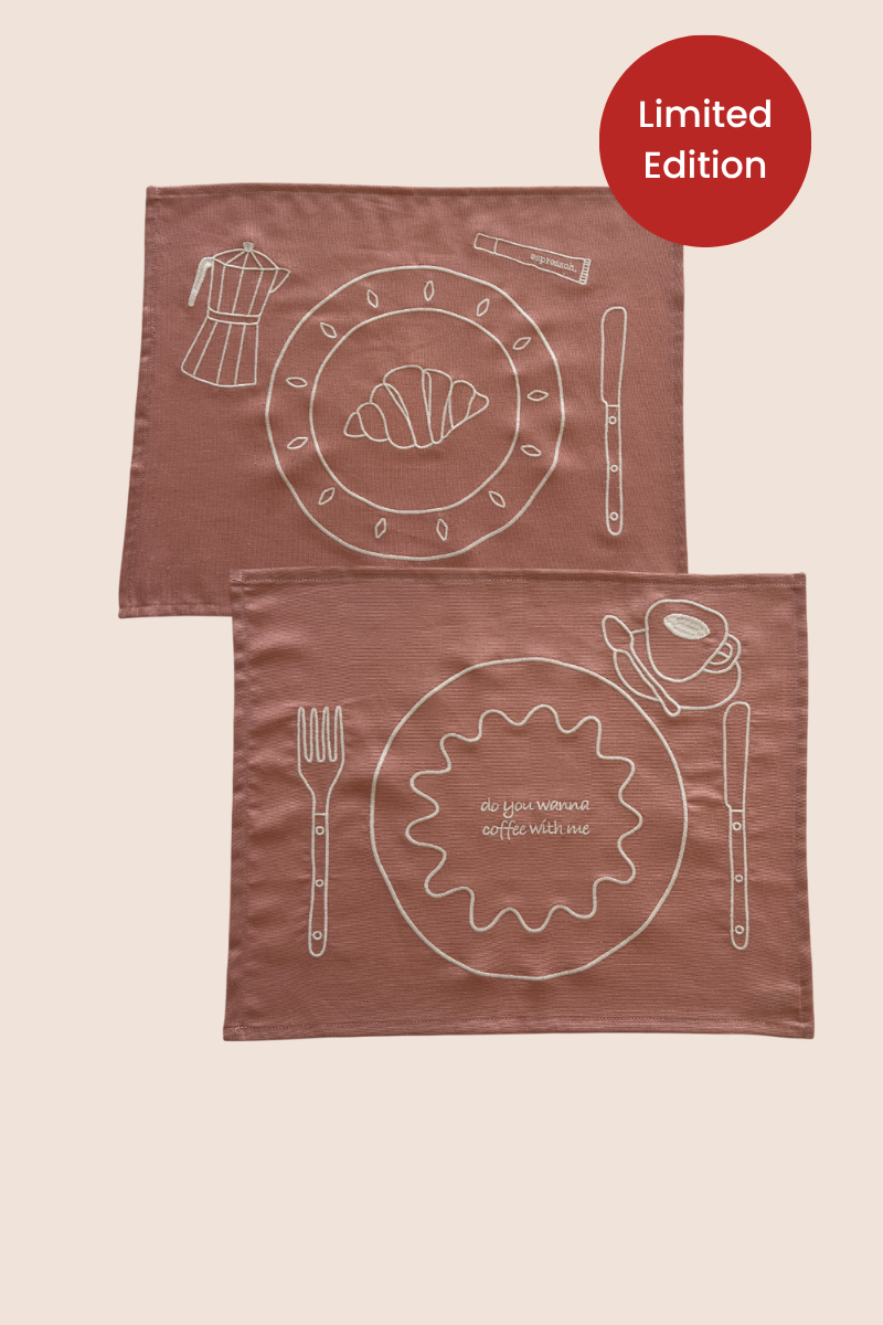 Placemats Set EspressOh x Kulu-Club